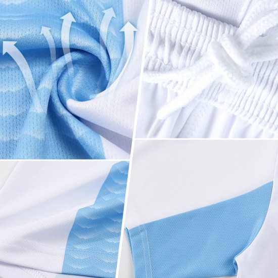 Cream Jersey Soccer Sports Red Sublimation Uniform Lines Custom